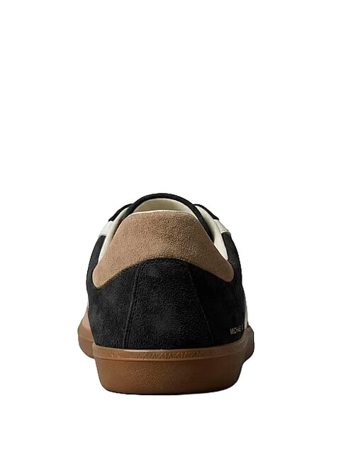 JOVIE Zapatillas de cuero negro multicolor - Zapatos Mujer