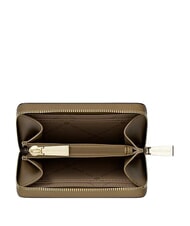MICHAEL KORS JET SET Tarjetero de piel con monedero loden - Carteras Mujer - 3