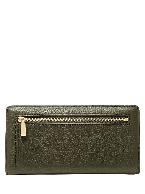 BRYANT Cartera mediana de cuero loden - Carteras Mujer