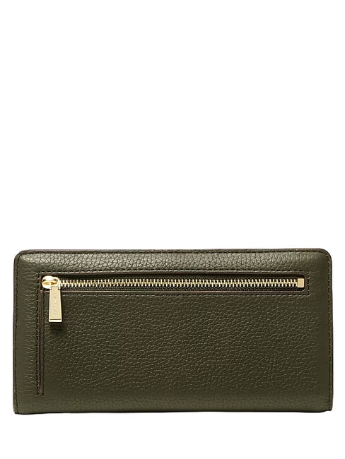 BRYANT Cartera mediana de cuero loden - Carteras Mujer