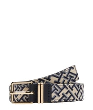TOMMY HILFIGER TH SQUARE Cintur&oacute;n espacio azul - Cinturones - 3