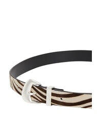 TOMMY HILFIGER TJW ZEBRA Cintur&oacute;n de piel de poni papel prensa - Cinturones - 4