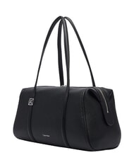 CALVIN KLEIN EMBLEM HW Bolso de hombro En negro - Bolsos Mujer - 5