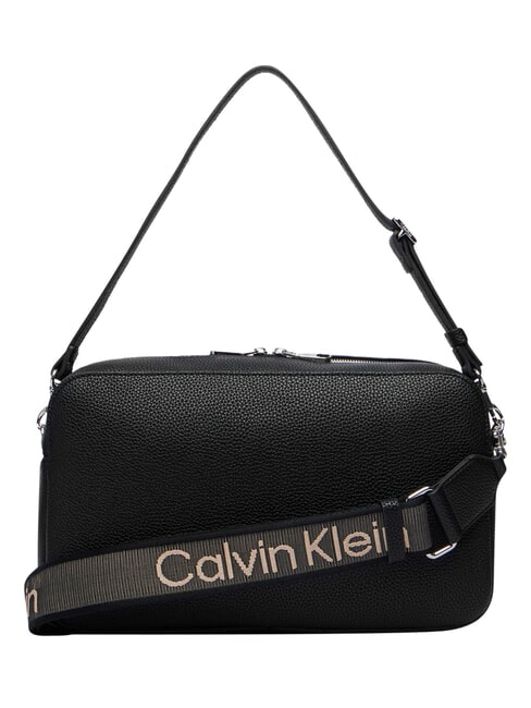 WEBBING Bolso de hombro con correa para el hombro. En negro - Bolsos Mujer