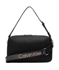CALVIN KLEIN WEBBING Bolso de hombro con correa para el hombro. En negro - Bolsos Mujer - 4