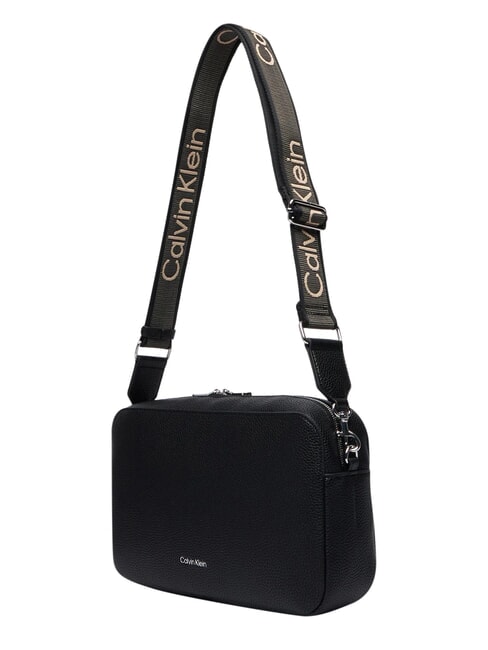 WEBBING Bolso de hombro con correa para el hombro. En negro - Bolsos Mujer