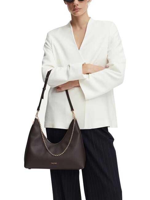 EMBLEM HW Bolso de hombro plata deliciosa/antigua - Bolsos Mujer