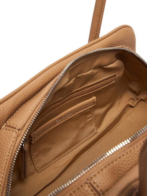 EMBLEM TRIO Bolso de hombro tanino - Bolsos Mujer