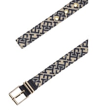 TOMMY HILFIGER TH SQUARE Cintur&oacute;n espacio azul - Cinturones - 2