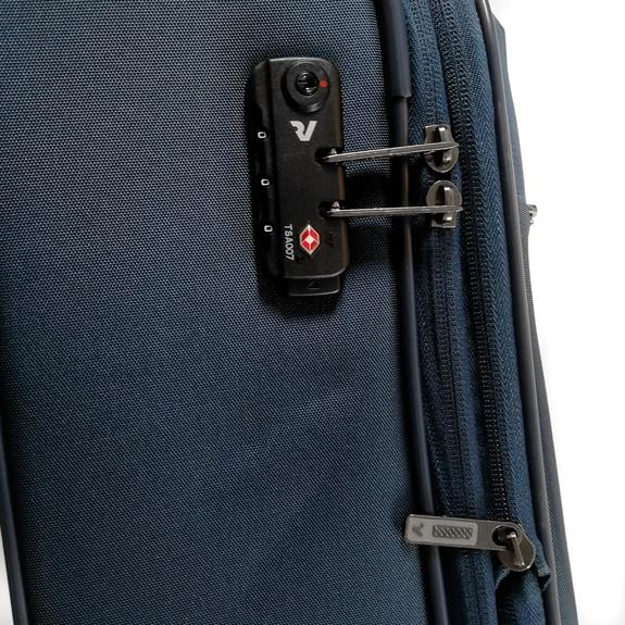Maleta L&iacute;nea ACTION, equipaje de mano, expandible azul - Equipaje de mano