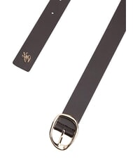 TOMMY HILFIGER TH SCULPT Cintur&oacute;n de cuero fondant marr&oacute;n - Cinturones - 4