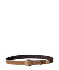 CALVIN KLEIN HW END TIP cintur&oacute;n de cuero de gamuza - Cinturones
