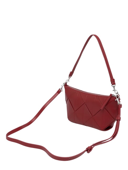 WOVEN Bolso de hombro vino de Burdeos - Bolsos Mujer