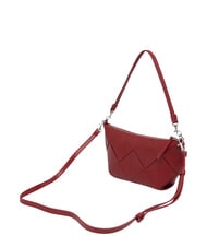 CALVIN KLEIN WOVEN Bolso de hombro vino de Burdeos - Bolsos Mujer - 3