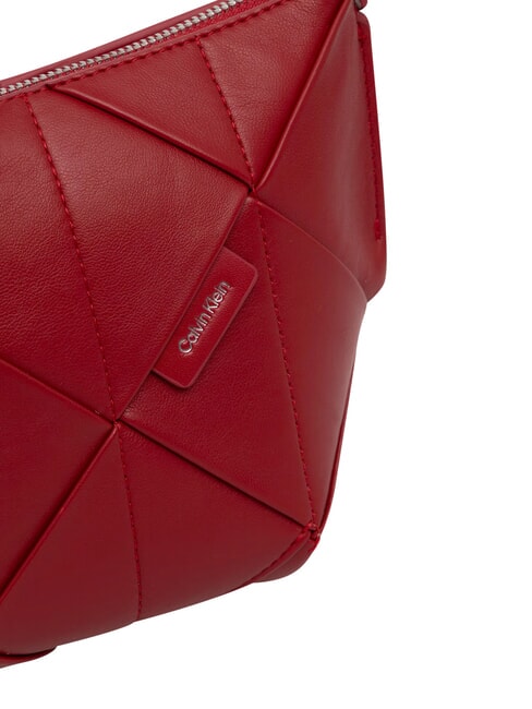 WOVEN Bolso de hombro vino de Burdeos - Bolsos Mujer