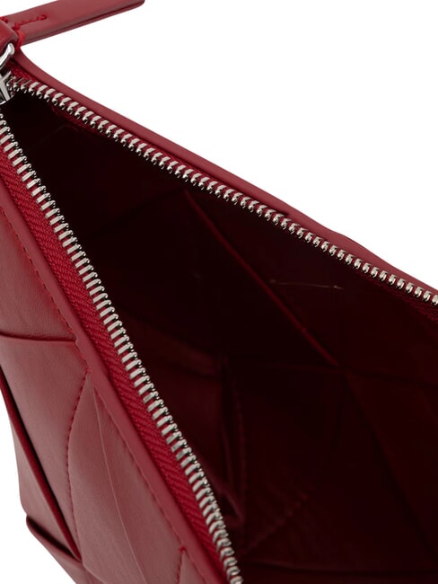 WOVEN Bolso de hombro vino de Burdeos - Bolsos Mujer