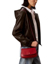 CALVIN KLEIN HARDWARE MONOGRAM Mini bolso de hombro vino de Burdeos - Bolsos Mujer - 2
