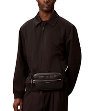 CALVIN KLEIN PERFORATED Bolsa En negro - Ri&ntilde;oneras - 2