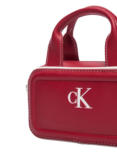 CONTRAST CK Minibolso con correa para el hombro vino de Burdeos - Bolsos Mujer