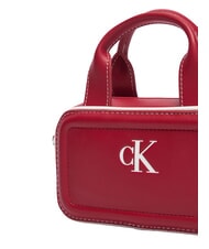 CALVIN KLEIN CONTRAST CK Minibolso con correa para el hombro vino de Burdeos - Bolsos Mujer - 5