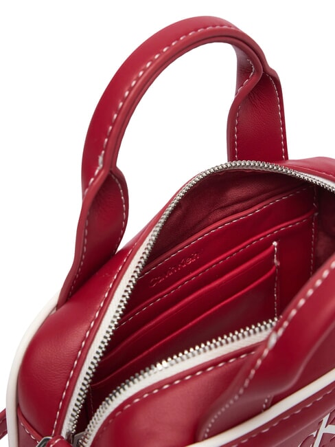 CONTRAST CK Minibolso con correa para el hombro vino de Burdeos - Bolsos Mujer