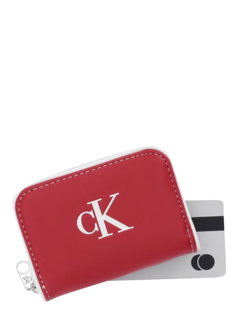 CONTRAST CK Cartera peque&ntilde;a vino de Burdeos - Carteras Mujer