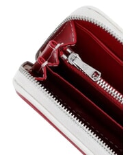 CALVIN KLEIN CONTRAST CK Cartera peque&ntilde;a vino de Burdeos - Carteras Mujer - 5