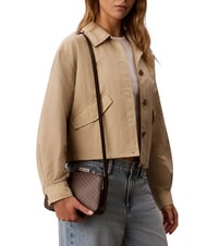 CALVIN KLEIN COATED EMBLEM Mini bolso de hombro - Bolsos Mujer