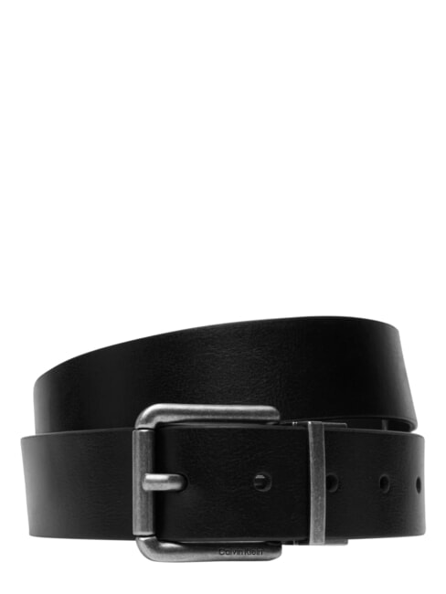 CASUAL ROLLER Cintur&oacute;n de cuero reversible negro/ck marr&oacute;n oscuro/antiguo s - Cinturones