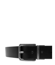CALVIN KLEIN CASUAL ROLLER Cintur&oacute;n de cuero reversible negro/ck marr&oacute;n oscuro/antiguo s - Cinturones - 3