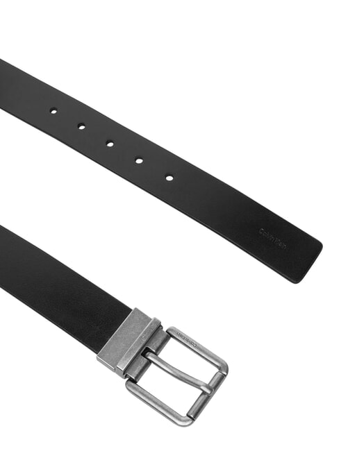 CASUAL ROLLER Cintur&oacute;n de cuero reversible negro/ck marr&oacute;n oscuro/antiguo s - Cinturones