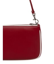 CALVIN KLEIN CONTRAST CK Bolso de hombro vino de Burdeos - Bolsos Mujer - 3