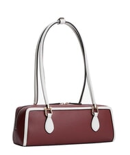 TOMMY HILFIGER TH GRACE Bolso de hombro terciopelo granate - Bolsos Mujer - 3