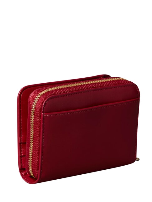 HARDWARE MONOGRAM Cartera de cuero vino de Burdeos - Carteras Mujer