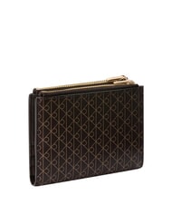 CALVIN KLEIN EMBLEM AOP Cartera con doble cremallera - Carteras Mujer