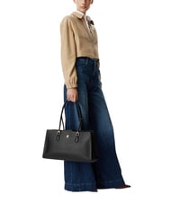 TOMMY HILFIGER TH GRACE Bolso de hombro tipo tote negro - Bolsos Mujer - 2