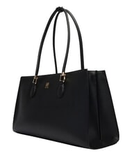 TOMMY HILFIGER TH GRACE Bolso de hombro tipo tote negro - Bolsos Mujer - 4