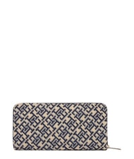 TOMMY HILFIGER TH ICON Cartera con cremallera monocrom&aacute;tico azul - Carteras Mujer - 3