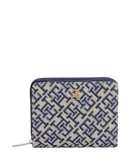 TOMMY HILFIGER TH ICON Cartera peque&ntilde;a con cremallera monocrom&aacute;tico azul - Carteras Mujer - 4