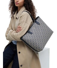 TOMMY HILFIGER TH ICON Comprador de hombro monocrom&aacute;tico azul - Bolsos Mujer - 2