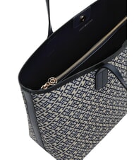 TOMMY HILFIGER TH ICON Comprador de hombro monocrom&aacute;tico azul - Bolsos Mujer - 4