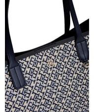 TOMMY HILFIGER TH ICON Comprador de hombro monocrom&aacute;tico azul - Bolsos Mujer - 5