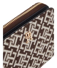 TOMMY HILFIGER TH ICON Cartera peque&ntilde;a con cremallera mono neutro - Carteras Mujer - 4