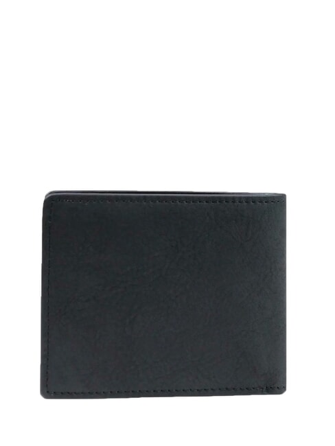 TH SOHO Cartera de cuero negro - Carteras Hombre