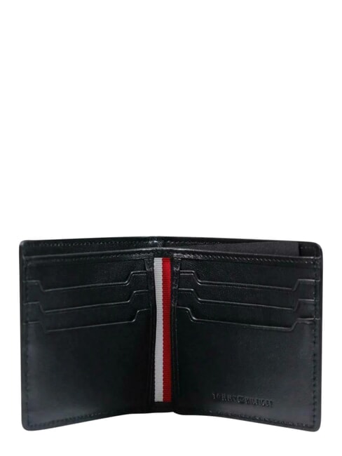 TH SOHO Cartera de cuero negro - Carteras Hombre