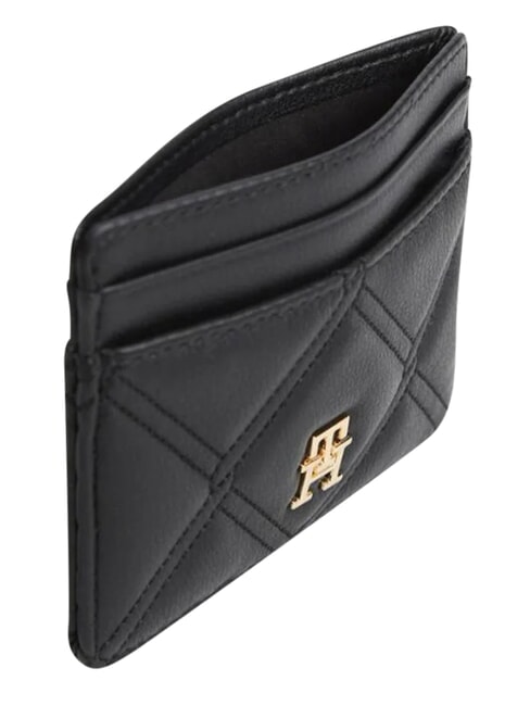 TH FEMININE Titular de tarjeta plana negro - Carteras Mujer