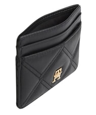 TOMMY HILFIGER TH FEMININE Titular de tarjeta plana negro - Carteras Mujer - 3