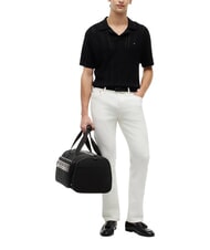 TOMMY HILFIGER TH REPREVE Bolsa de lona con correa para el hombro negro - Bolsas de viaje - 2