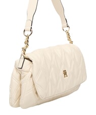 TOMMY HILFIGER TH FEMININE Bolso de hombro crema suave - Bolsos Mujer - 3