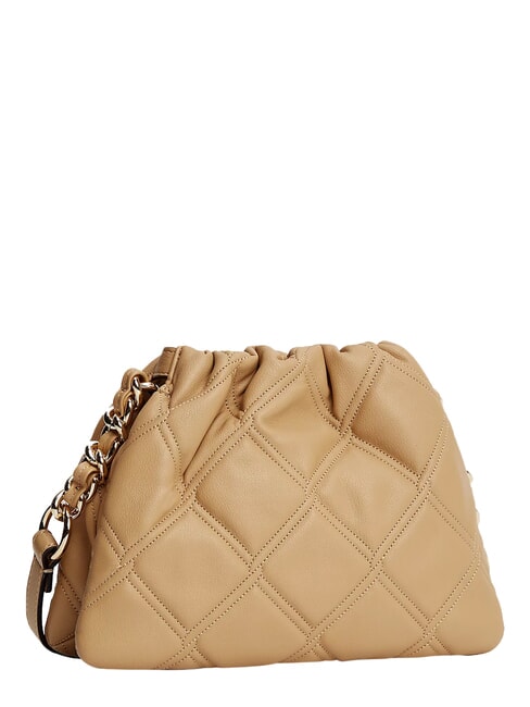 TH FEMININE Bolso de hombro caqui cl&aacute;sico - Bolsos Mujer